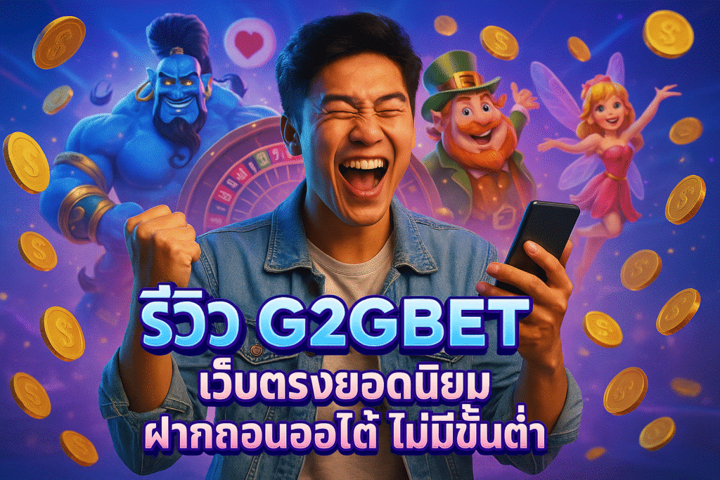 G2GSLOTBET รวมเกมสล็อตแตกง่ายปี 2025 ที่ต้องลอง