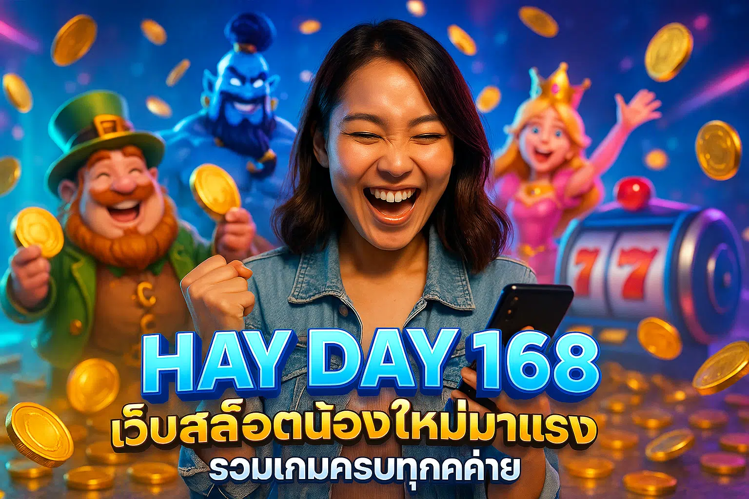 HAY DAY 168 เว็บสล็อตน้องใหม่มาแรง รวมเกมครบทุกค่าย