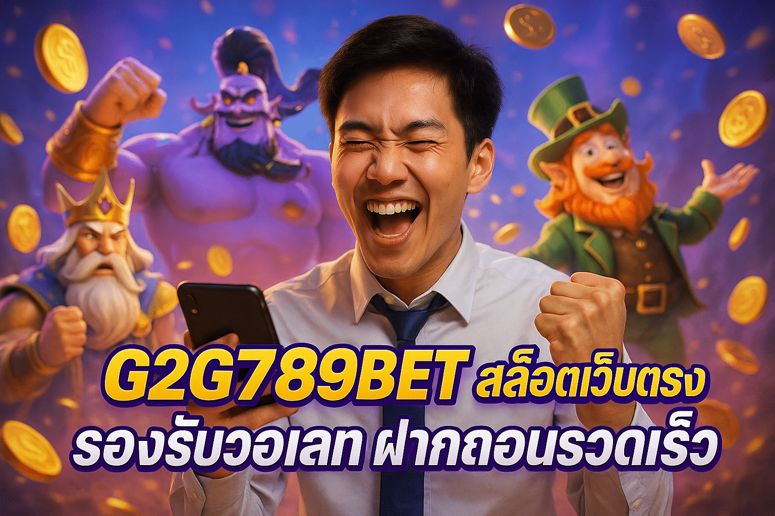 G2G789BET สล็อตเว็บตรง รองรับวอเลท ฝากถอนรวดเร็ว