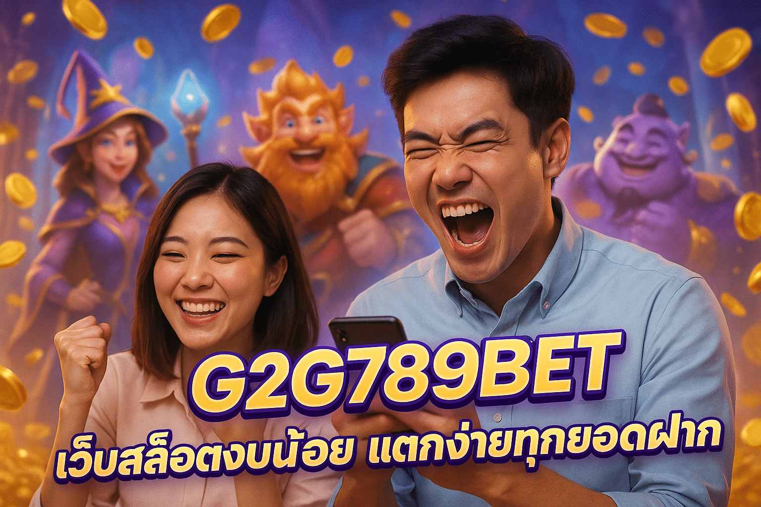G2G789BET เว็บสล็อตงบน้อย แตกง่ายทุกยอดฝาก